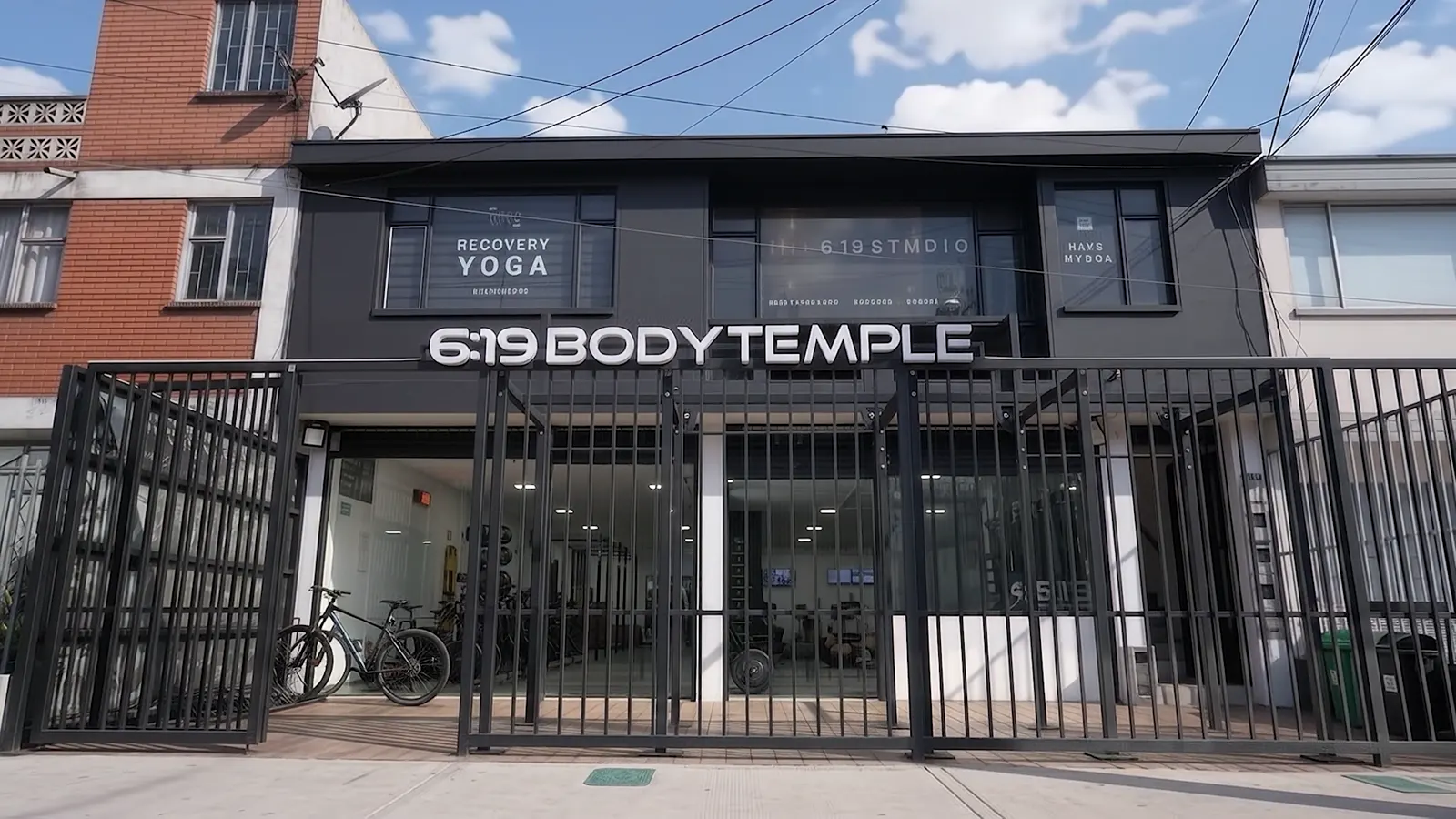 Fachada de la sede 6:19 BodyTemple