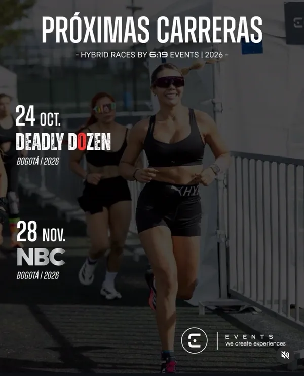 Próximas carreras 2026: Deadly Dozen el 24 de octubre y NBC el 28 de noviembre