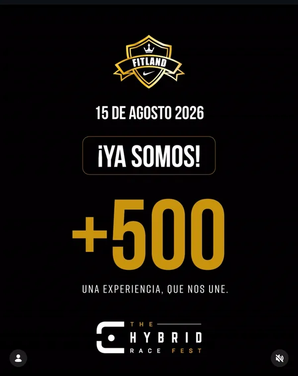 The Hybrid Race Fest, 15 de agosto de 2026: ya somos más de 500